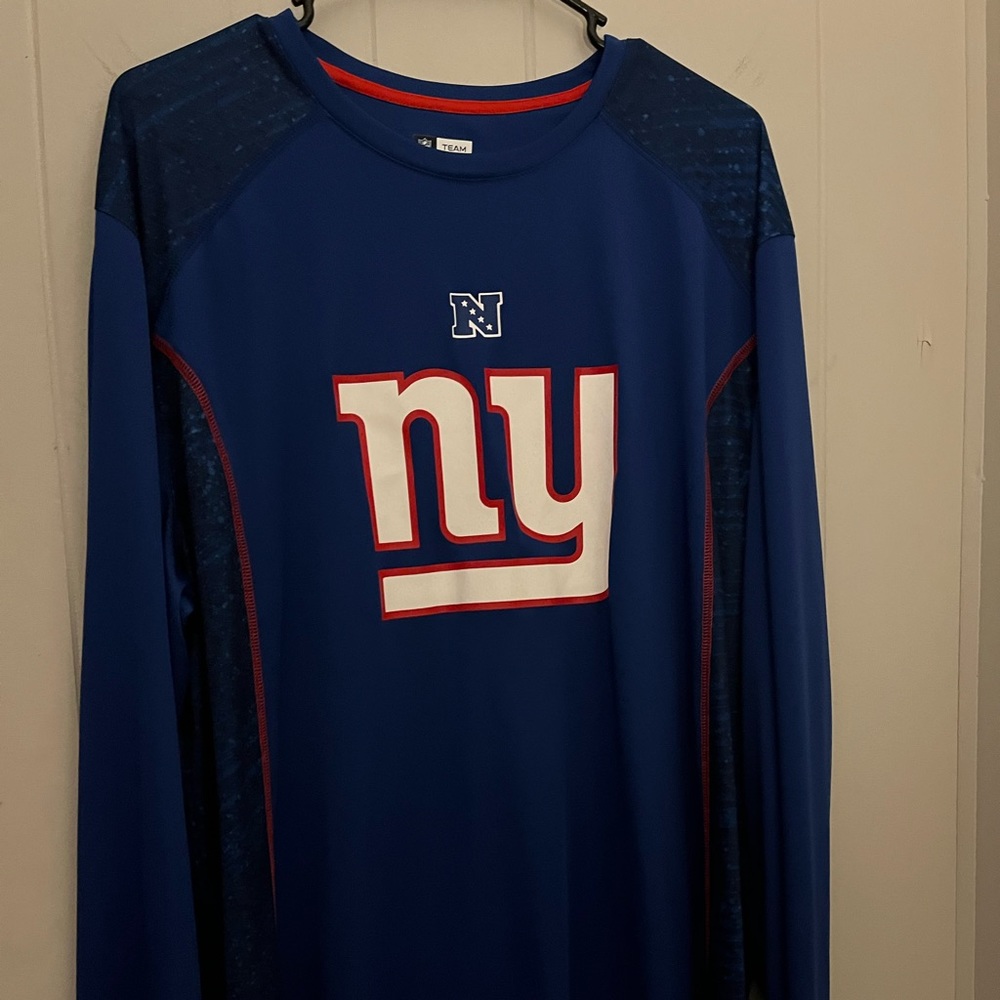 New York Giant Dry Fit Long Sleeve Shirt Size 2XL